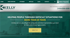 Desktop Screenshot of kellylawohio.com